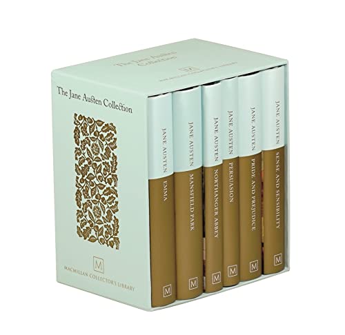 The Jane Austen Collection: Containing: Emma, Pride and Prejudice, Sense and Sensibility, Mansfield Park, Northanger Abbey and Persuasion - all illustrated (Macmillan Collector's Library)